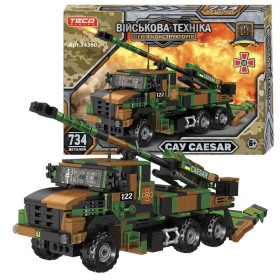 Конструктор 34360 Teko, 734 деталі, САУ CAESAR