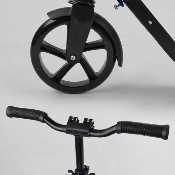 Самокат двоколісний 67490 "Best Scooter" (2) затиск керма, колеса PU - 20 см, 1 амортизатор