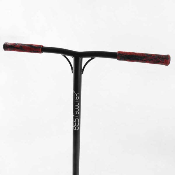Самокат трюковий Best Scooter BS-77488 (4) HIC-система, ПЕГИ, алюмінієвий диск та дека з ПРИНТОМ, колеса PU, d = 110мм, ширина керма - 60 см, в коробці