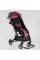 Візок прогулянковий дитячий "JOY" Comfort L-30201 колір ФІОЛЕТОВИЙ, рама сталь з алюмінієм, футкавер, підсклянник, телескопічна ручка