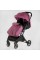 Візок прогулянковий дитячий "JOY" Comfort L-30201 колір ФІОЛЕТОВИЙ, рама сталь з алюмінієм, футкавер, підсклянник, телескопічна ручка
