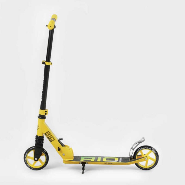 Самокат двоколісний "Best Scooter" R - 35959 (4) колеса PU 145мм, передній амортизатор, алюмінієве гальмо, в коробці
