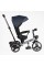 Велосипед 9155/303-19 BestTrike "Marco" поворотне сидіння, складне кермо, колеса з прогумованим PU, кошик, телескопічна ручка, фара музична