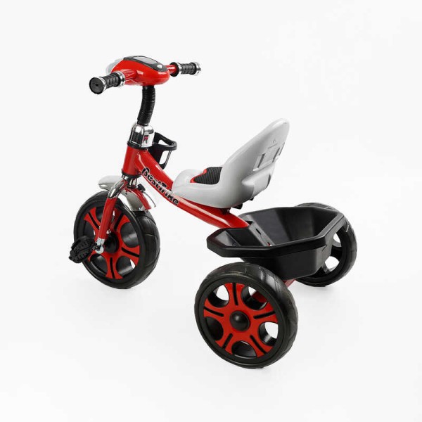Велосипед 3-х колісний BS-21505 "Best Trike" (1) колеса EVA переднє 12’’, заднє 10’’, сталева рама, фара з музикою та світлом, кошик