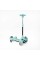 Самокат 5в1 "Skyper" BL-94617 (4) колеса PU125х40 мм зі світлом, з капюшоном, поворотне сидіння, з ДОП. КОЛЕСАМИ, захисний бампер, в коробці