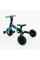 Велосипед 3-х колісний BS-77552 "Best Trike" (1) колеса EVA переднє 8’’, заднє 6’’, нейлонова рама, трансформується у велобіг,підсвічування