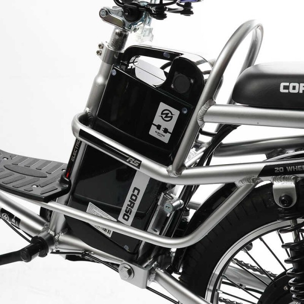 Електровелосипед Corso «Powerfull» 20" дюймів PF-40179 (1) рама алюмінієва, двигун 500W, акум. 48V13Ah літієвий, зібраний на 75, у коробці