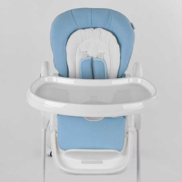 Стільчик для годування Toti W-48406 (1) м'який PU, м'який вкладиш, 4 колеса, знімний столик, в коробці