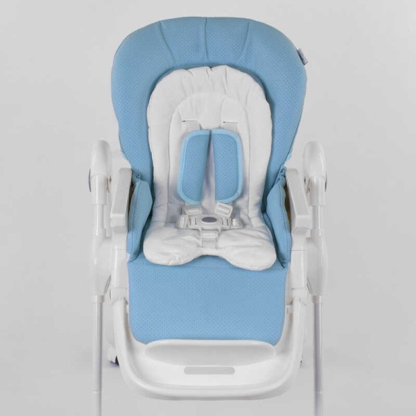 Стільчик для годування Toti W-48406 (1) м'який PU, м'який вкладиш, 4 колеса, знімний столик, в коробці