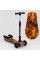 Самокат "Best Scooter" MAXI" 89341 с парогенератором (4) МУЗЫКА, ДЫМ, ТУРБИНЫ, пластмассовый, колеса PU 120х40мм, складной алюминиевый руль, в коробке