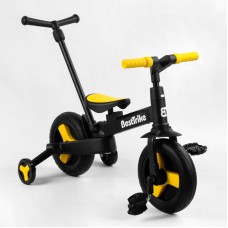 Велосипед-трансформер Best Trike 58195 колеса PU 10'', батьківська ручка, знімні педалі