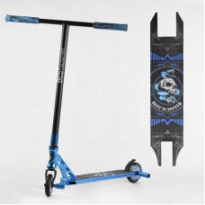 Самокат трюковий 98901 Best Scooter (4) HIC-система, ПЕГИ, алюмінієвий диск та дека, АНОДОВАНЕ ФАРБУВАННЯ, колеса PU, d = 110мм, ширина керма - 60 см