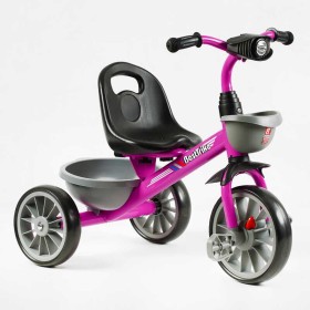 Велосипед 3-х колісний BS-44101 "Best Trike" (1) колеса EVA переднє 12’’, заднє 10’’, сталева рама, фара з музикою та світлом, 2 кошики