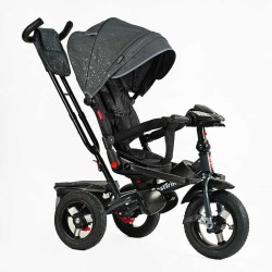 Велосипед 6088 F – 980-66 Best Trike ПОВОРОТНЕ СИДІННЯ, СКЛАДНЕ КЕРМО, ФАРА МУЗИЧНА З USB,Bluetooth НАДУВНІ КОЛЕСА, ПУЛЬТ ВКЛЮЧЕННЯ СВІТЛА І ЗВУКУ
