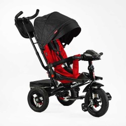 Велосипед 6088 F – 789-05 Best Trike ПОВОРОТНЕ СИДІННЯ, СКЛАДНЕ КЕРМО, ФАРА МУЗИЧНА З USB,Bluetooth НАДУВНІ КОЛЕСА, ПУЛЬТ ВКЛЮЧЕННЯ СВІТЛА І ЗВУКУ