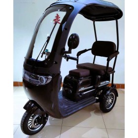 Электрический трицикл Corso Handy HD-65602 800W, 72V/20Ah, с крышей и ветровым стеклом, до 35 км/ч, 3-местный