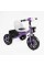 Велосипед 3-х колісний BS-27102 "Best Trike" колеса EVA переднє 12", заднє 10", сталева рама, фара з музикою та світлом, кошик, в коробці