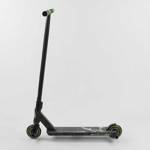 Самокат трюковий 41747 Best Scooter (4) "CRASH" HIC-система, ПЕГІ, алюмінієвий диск і дека, колеса 110 мм PU, ширина керма - 57 см, в коробці