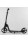 Самокат двухколесный 74077 "Best Scooter" (2) цвет ЧЕРНЫЙ, колеса PU - 20 см, широкий велосипедный руль, новый зажим руля, в коробке