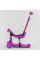 Самокат-велобег 3в1 трехколесный BS-26566 (4) Best Scooter, 3 колеса PU со светом, сидение, амортизаторы, родительская ручка