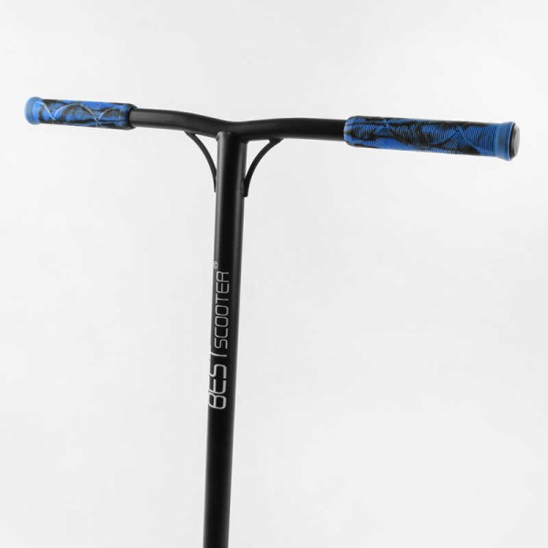 Самокат трюковий Best Scooter BS-77566 (4) HIC-система, ПЕГИ, алюмінієвий диск та дека з ПРИНТОМ, колеса PU, d = 110мм, ширина керма - 60 см, в коробці