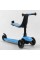 Самокат триколісний Best Scooter PL-422 (4) колеса PU зі світлом, сидіння, батьківська ручка, в коробці