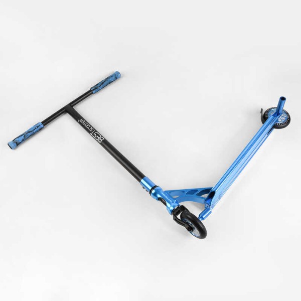 Самокат трюковый 98901 Best Scooter (4) HIC-система, ПЕГИ, алюминиевый диск и дека, АНОДИРОВАННАЯ ПОКРАСКА, колёса PU, d=110мм, ширина руля - 60 см