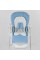 Стульчик для кормления Toti W-48406 (1) мягкий PU, мягкий вкладыш, 4 колеса, съемный столик, в коробке