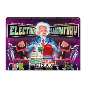 Електронний конструктор "Electro Laboratory. FM Radio" Elab-01-01 (5) "Danko Toys", у коробці