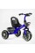 Велосипед 3-х колісний BS-12530 "Best Trike" колеса EVA переднє 12", заднє 10", сталева рама, фара з музикою та світлом, 1 пісня українською та 2 англійською, 2 кошики, в коробці