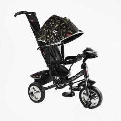 Велосипед 3-х колісний 6588/60-775 Best Trike КОЛЕСО ПІНА, d=25см переднє, d=20см задні, фара музична, USB, Bluetooth, в коробці