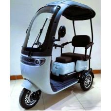 Электрический трицикл Corso Handy HD-74410 800W, 72V/20Ah, с крышей и ветровым стеклом, до 35 км/ч, 3-местный