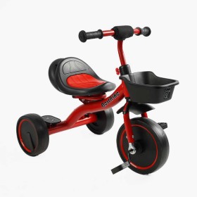Велосипед 3-х колісний BS-44105 "Best Trike" (1) колеса EVA переднє 10’’, заднє 8’’, сталева рама, УКР.ОЗВУЧУВАННЯ, світло, кошик