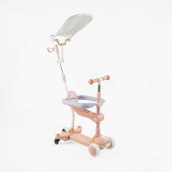 Самокат 5в1 "Skyper" BT-39904 (8) колеса PU125х40мм зі світлом, укр озвучування та підсвічування платформи,с ДОП. КОЛЕСАМИ, захисний бампер, в коробці