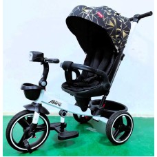 Велосипед 9155/319-22 BestTrike "Marco" поворотне сидіння, складне кермо, колеса з прогумованим PU, кошик, телескопічна ручка, фара музична