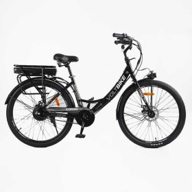 Електровелосипед Corso «VOLT BIKE» 26" дюймів TB-60174 (1) рама сталева, двигун 350W, акум. 36V10Ah, одношвидкісний, БЕЗ КОРЗИНИ, у коробці
