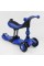 Самокат-велобег 3в1 трехколесный BS-27018 (4) Best Scooter, 3 колеса PU со светом, сидение, амортизаторы, родительская ручка
