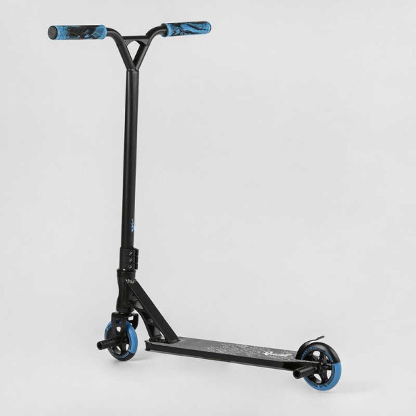 Самокат трюковий RC-11108 Best Scooter (4) Reactor HIC-система, ПЕГИ, алюмінієвий диск та дека, колеса PU, d=110 мм, ширина керма 55 см