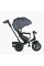 Велосипед 3-х кол. 8066/107-10 BestTrike "Perfetto" поворотне сидіння, колеса гумові надувні, кошик, фара музична, USB, Bluetooth, в коробці
