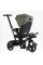 Велосипед 9155/318-82 BestTrike "Marco" поворотне сидіння, складне кермо, колеса з прогумованим PU, кошик, телескопічна ручка, фара музична