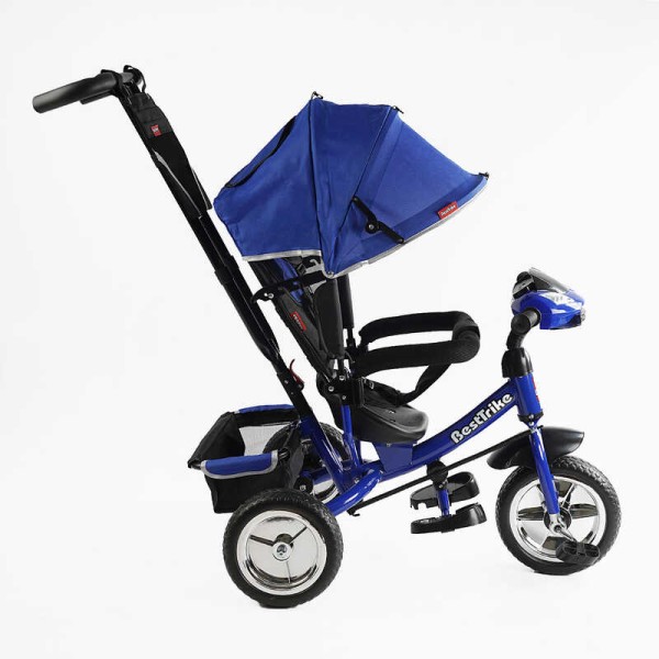 Велосипед 3-х колісний 68-640 Best Trike (1) КОЛЕСО ПІНА, d=25см переднє, d=20см задні, фара музична, USB, Bluetooth