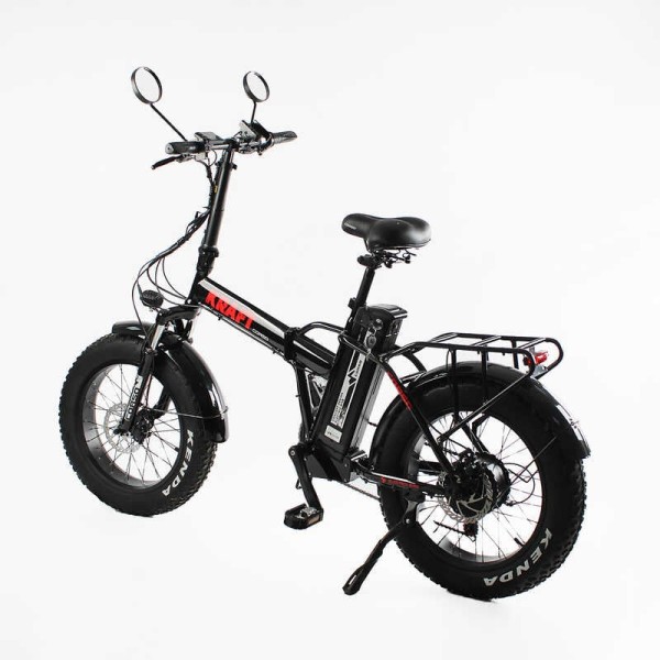 Електровелосипед Corso «Kraft» 20" дюймів KR-31007 (1) рама сталева, двигун 500W, акум. 48V15Ah, Shimano 7 швидкостей, зібраний на 75, у коробці