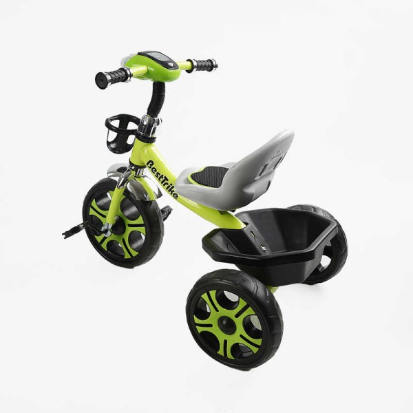 Велосипед 3-х колісний BS-25084 "Best Trike" (1) колеса EVA переднє 12’’, заднє 10’’, сталева рама, фара з музикою та світлом, кошик