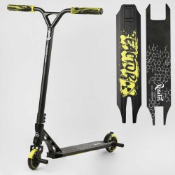 Самокат трюковий RC-22211 Best Scooter (4) Reactor HIC-система, ПЕГИ, алюмінієвий диск та дека, колеса PU, d=110 мм, ширина керма 55 см