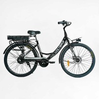 Електровелосипед Corso «Volt Bike» 26" дюймів TB-26033 (1) БЕЗ КОШИКА, рама сталева, одношвидкісний, зібраний на 75, у коробці
