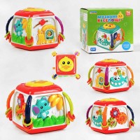 Музичний мультибокс Музичні веселощі TK - 20119 (48/2) TK Group, ОЗВУЧ. УКР. МОВОЮ, 4 пісні, 3 казки, мелодії, цифри, пальчикові ігри, у коробці