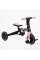 Велосипед 3-х колісний BS-11402 "Best Trike" колеса EVA переднє 8", заднє 6", нейлонова рама, трансформується у велобіг, підсвічування, в коробці