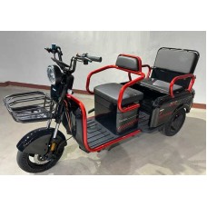 Електричний трицикл Corso «SIG-7» SG-447084 (1) + 1 ЯЩИК АКУМ двигун 1000W, акумулятор 72V/23Ah, колеса 300-10, в коробці