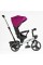 Велосипед 9155/365-18 BestTrike "Marco" поворотне сидіння, складне кермо, колеса з прогумованим PU, кошик, телескопічна ручка, фара музична