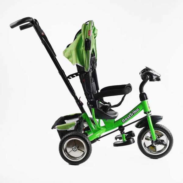 Велосипед 3-х колісний 69-067 Best Trike (1) КОЛЕСО ПІНА, d=25см переднє, d=20см задні, фара музична, USB, Bluetooth